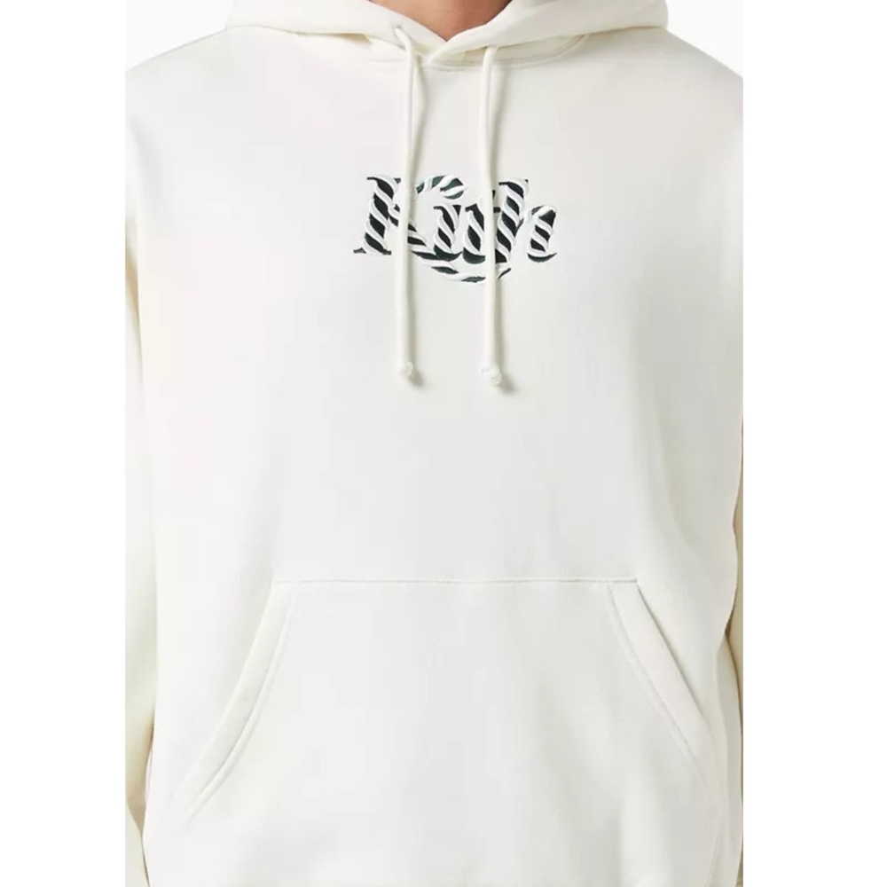 Kith Candy Cane Williams Ill Hoodie ‘Sandrift' White/Beige Men’s Size Large